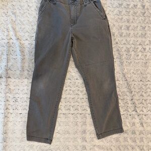 Old Navy Charcoal Elastic Waist Pants